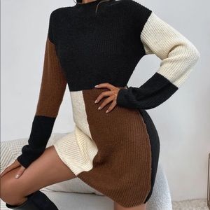 Neutral Sweater Dress size M